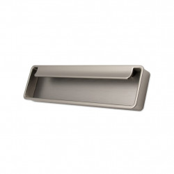 Ручка врезная FOLD, матовый никель, 128 мм, L174 мм, Viefe, Испания, 0542128Z23